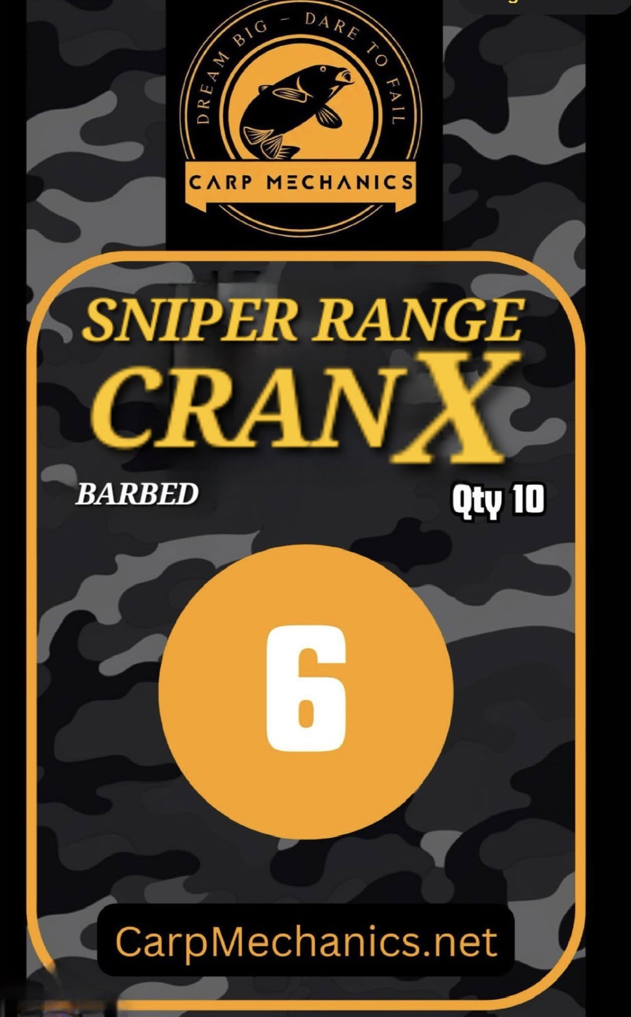 Sniper Cranx Barbless Hook