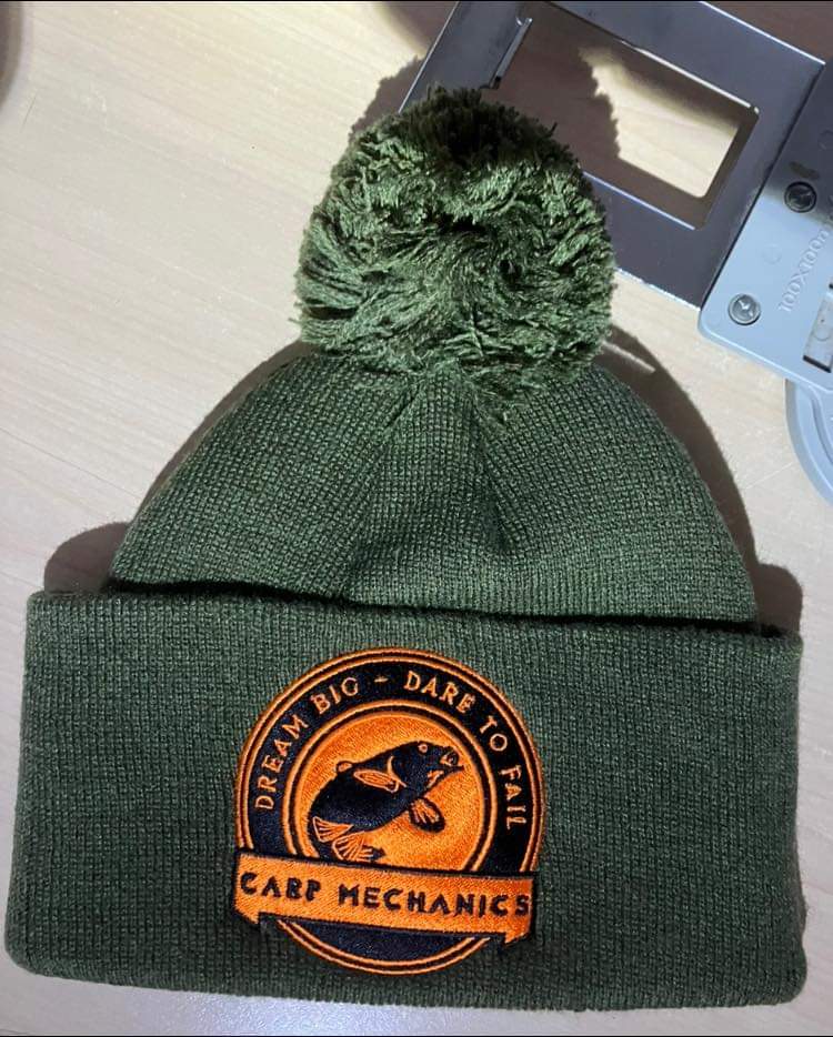 Bobble hat- Carp Mechanics logo